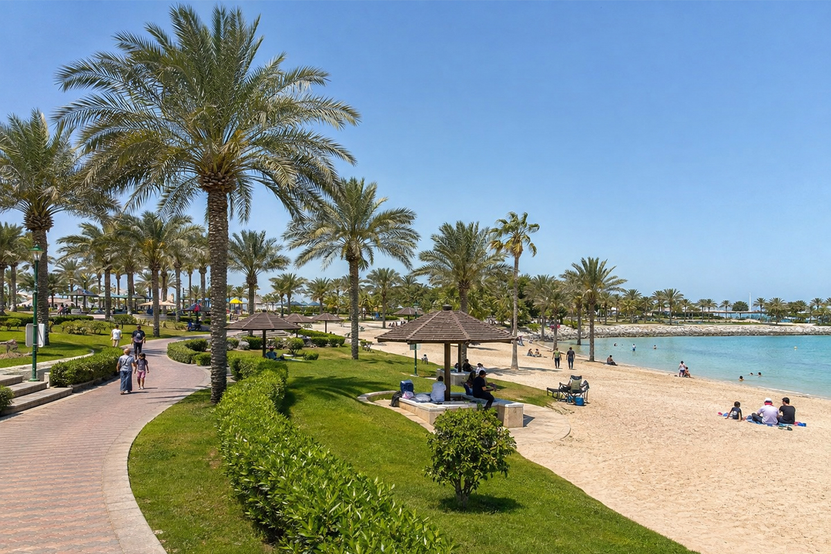 Al mamzar beach park