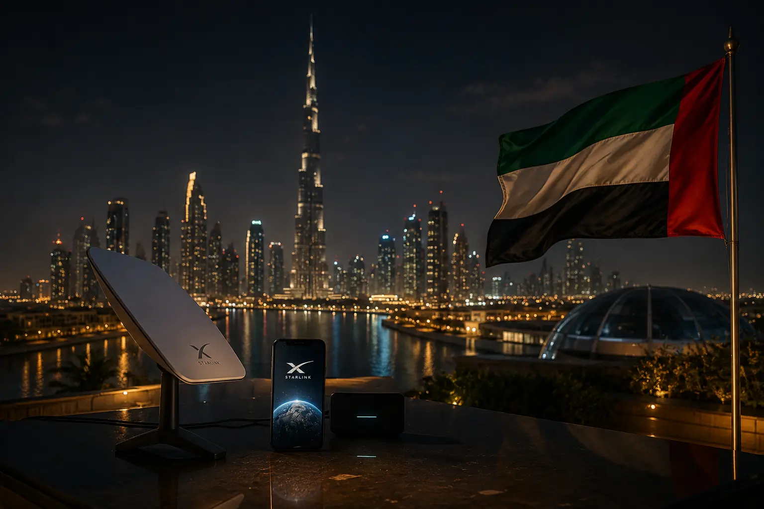 ستارلينك الإمارات