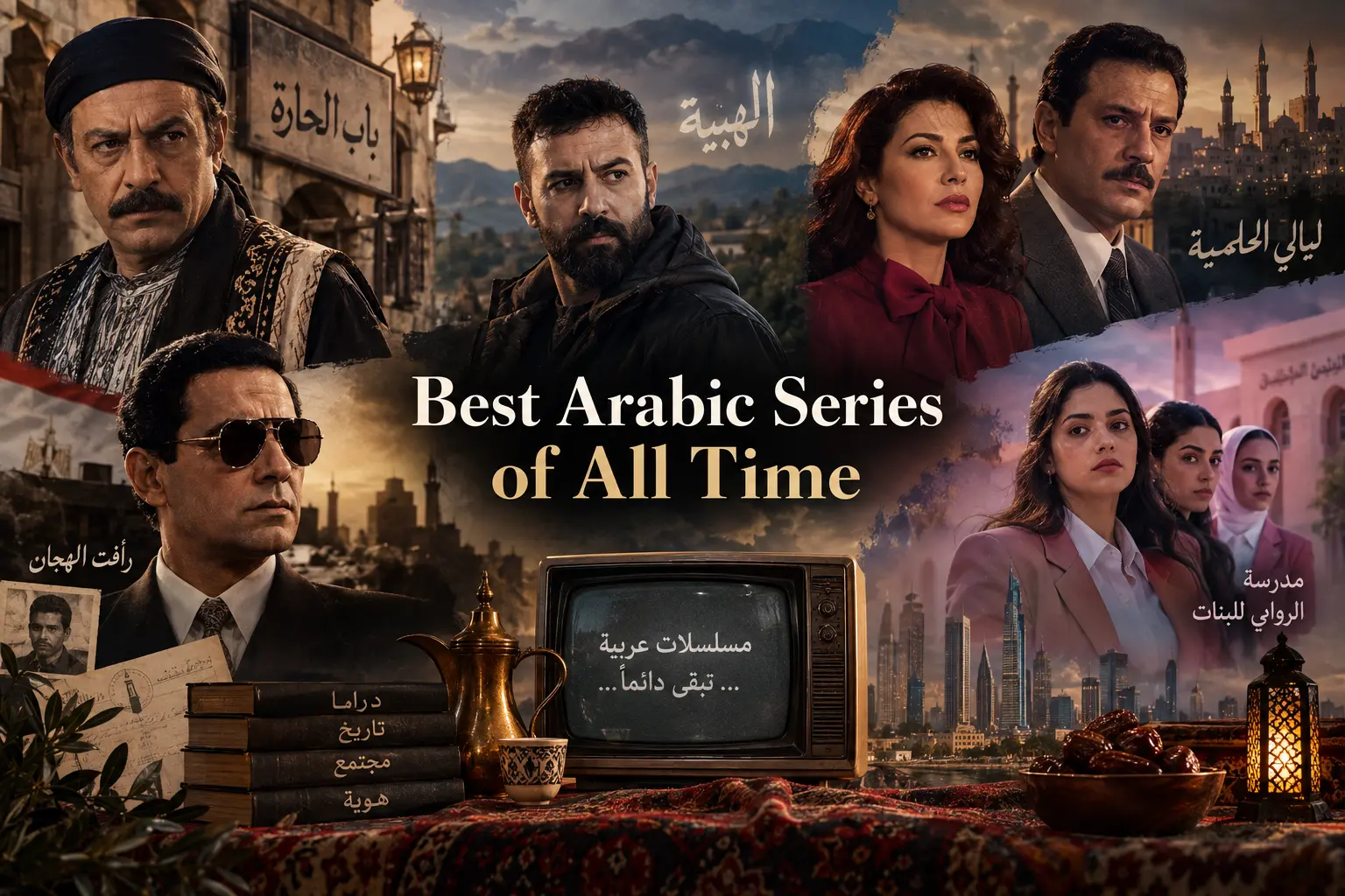 أفضل مسلسلات عربية على الإطلاق مرتبة