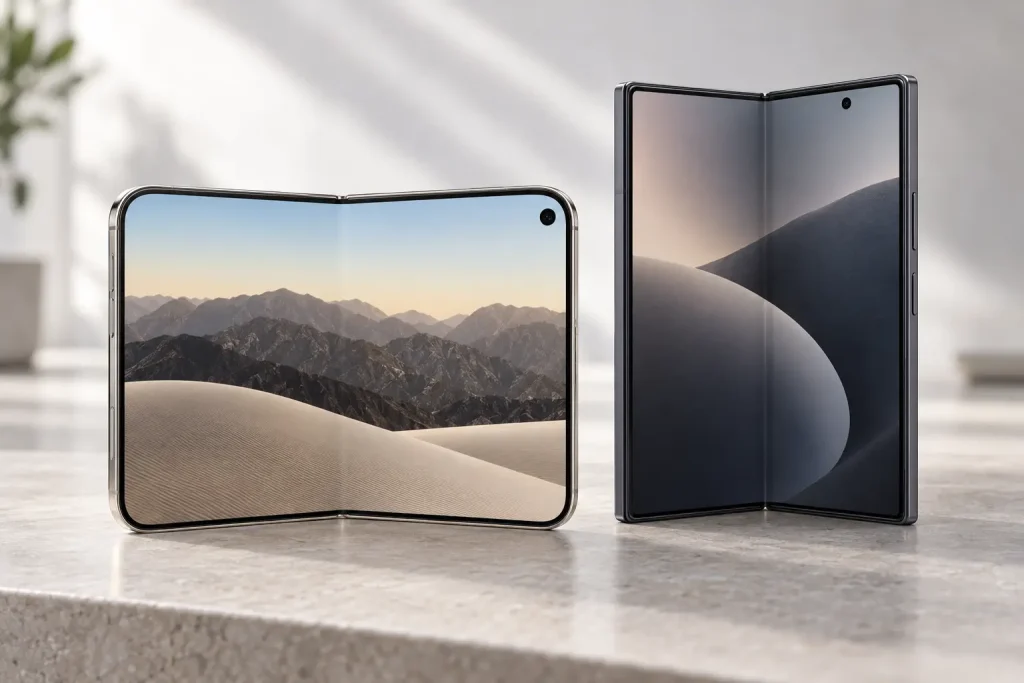 iPhone Duo vs Galaxy Z Fold8: Full Comparison