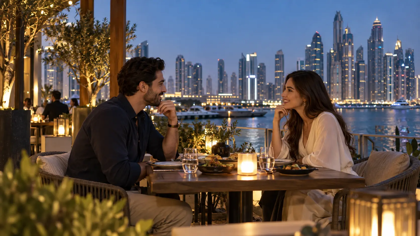 Best restaurants for a first date in Dubai
