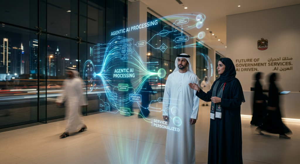 Agentic AI in UAE Government Services: What Changes by 2028