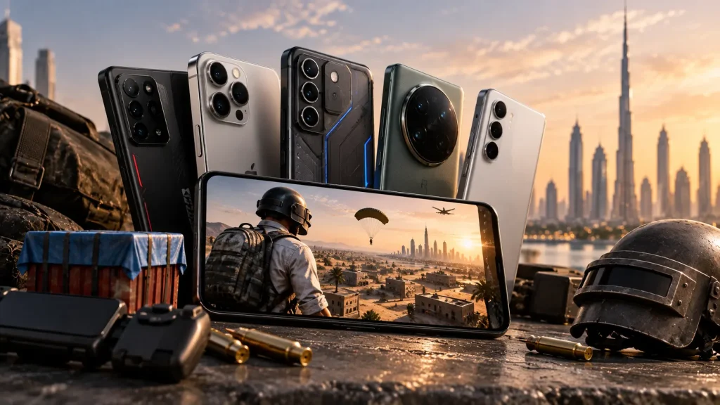 Best Phone for PUBG Mobile in the UAE 2026: 10 Picks Compared on FPS, Cooling and AED Price