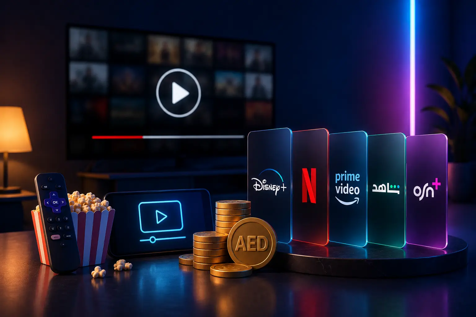 Streaming cost in UAE