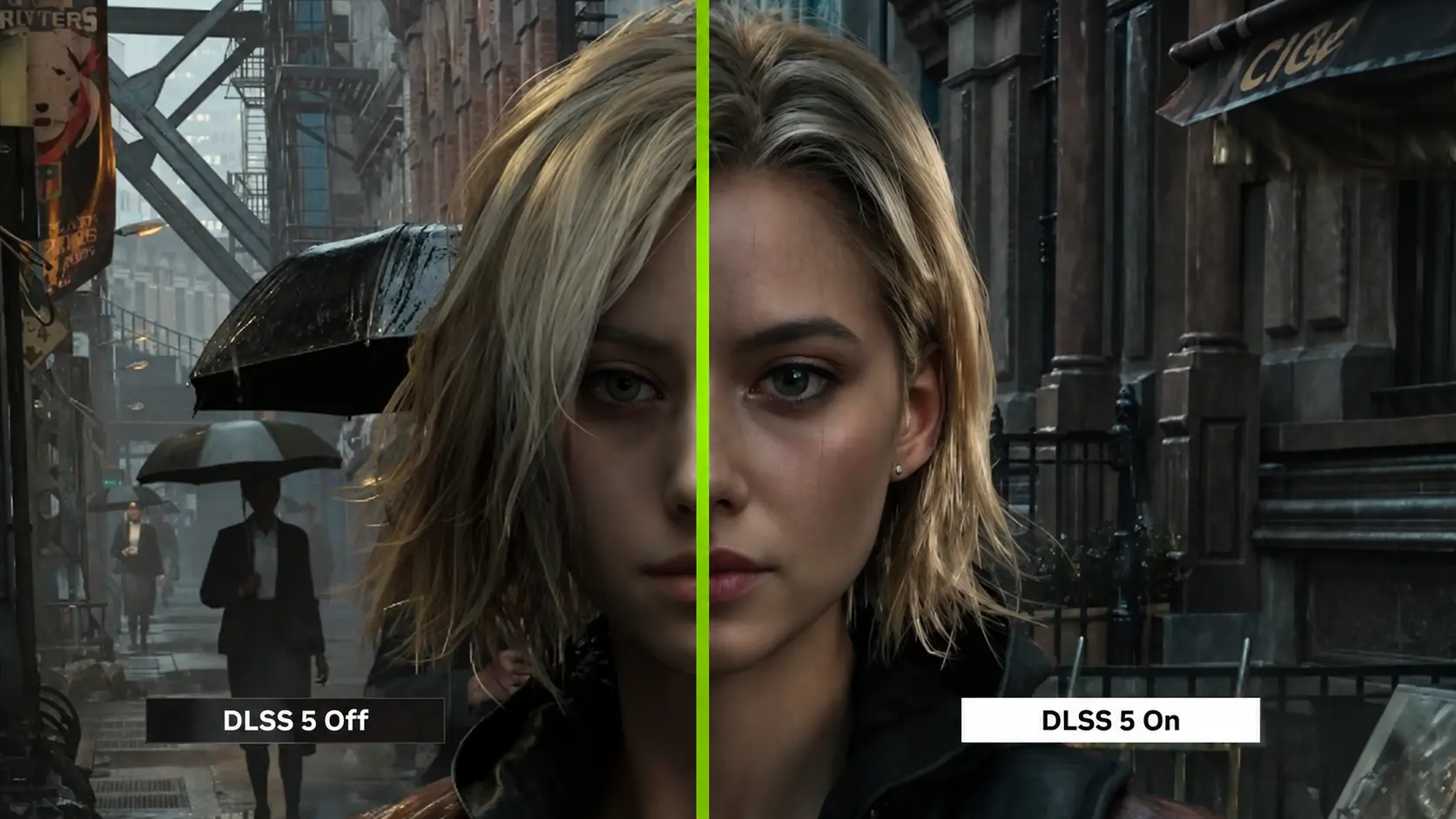 Neon Rain DLSS Comparison