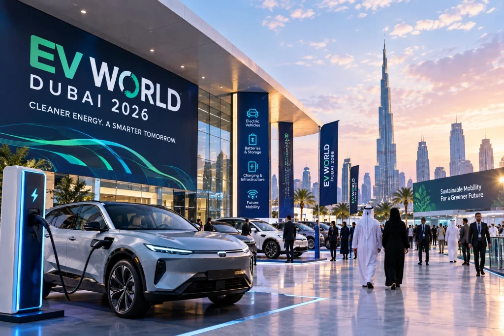 EV World Dubai 2026: Dates, Tickets, Exhibitors and Visitor Guide